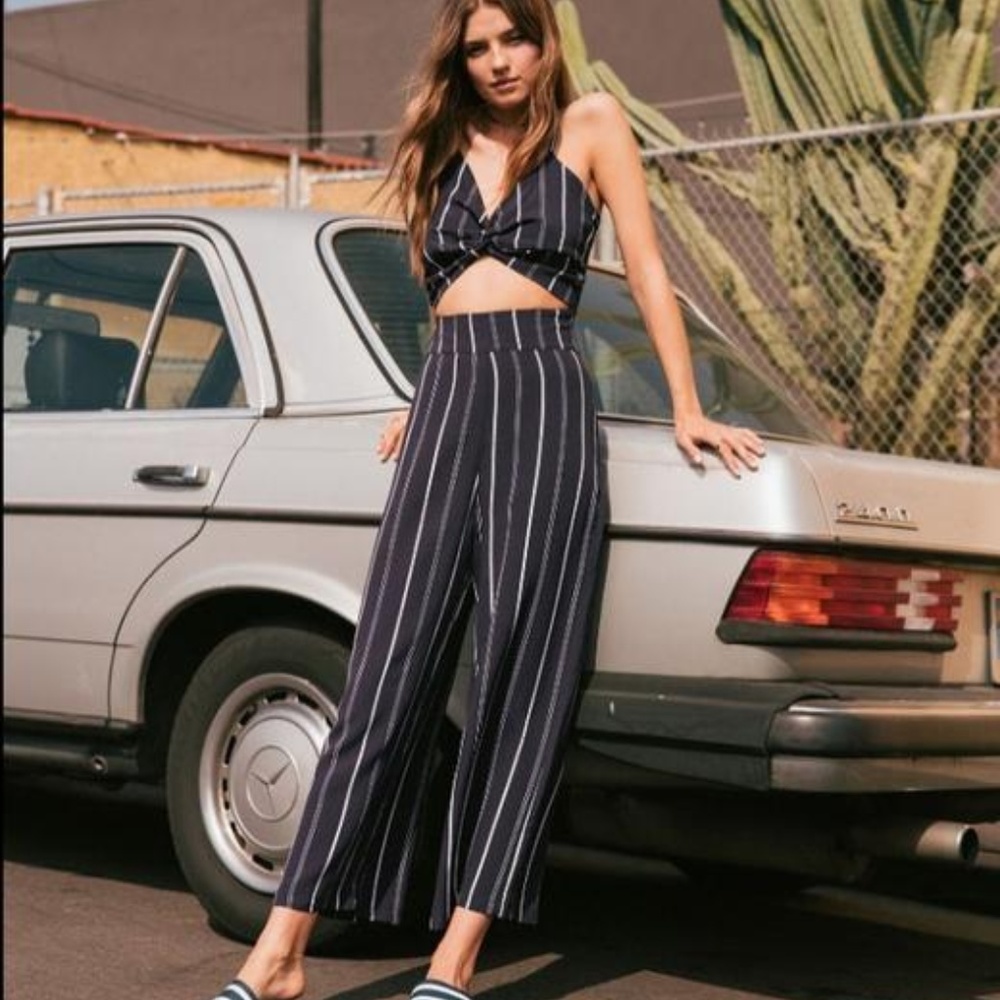 Flynn Skye Emily Stripe Jumpsuit